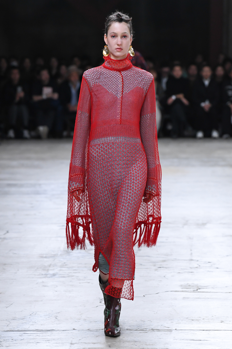 mamekurogouchiニットトップス 値下げ】mame kurogouchi 【Kintsugi High Neck Knitted Top